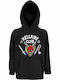 Kinder-Sweatshirt mit Kapuze und Taschen Black Stranger Things, Hellfire Club, Join The Club