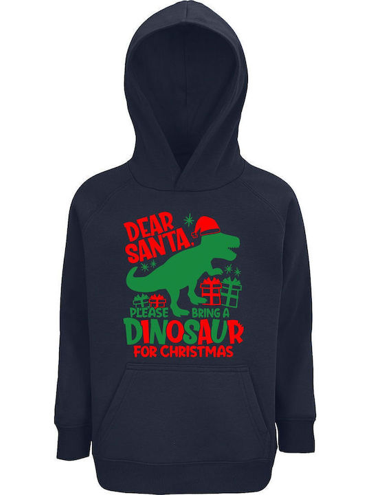 Kids Sweatshirt with Hood and Pockets French Na...