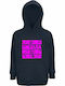 Kids Sweatshirt with Hood and Pockets French Navy Blackpink The Band, Kpop, Members Fanart Design