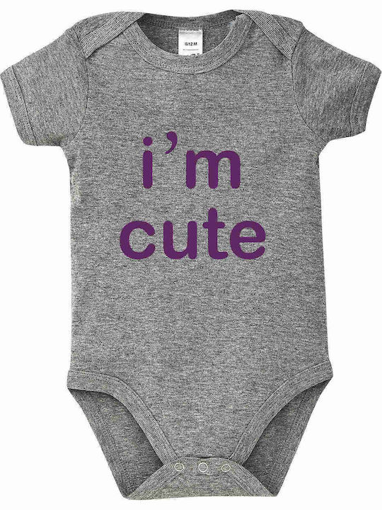 kirikoko I'm Cute Kurzärmelig Grey Melamge