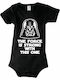 kirikoko The Force is Strong With This One, Star Wars Къс ръкав Black