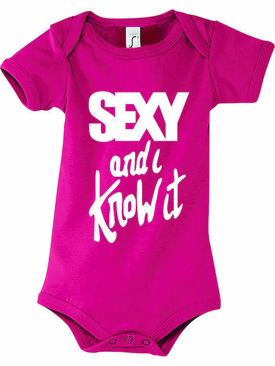kirikoko Sexy and I Know It Kurzärmelig Fuchsia