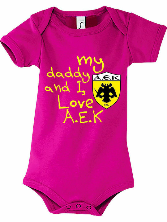 Kirikoko Fuchsie Baby-Strampler Kirikoko Fuchsie Baby-Strampler