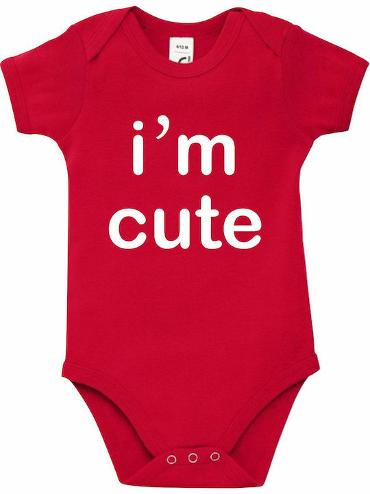 kirikoko I'm Cute Kurzärmelig Bright Red