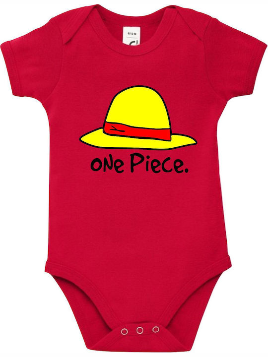 kirikoko One Piece Baby Hat Anime Kurzärmelig Red