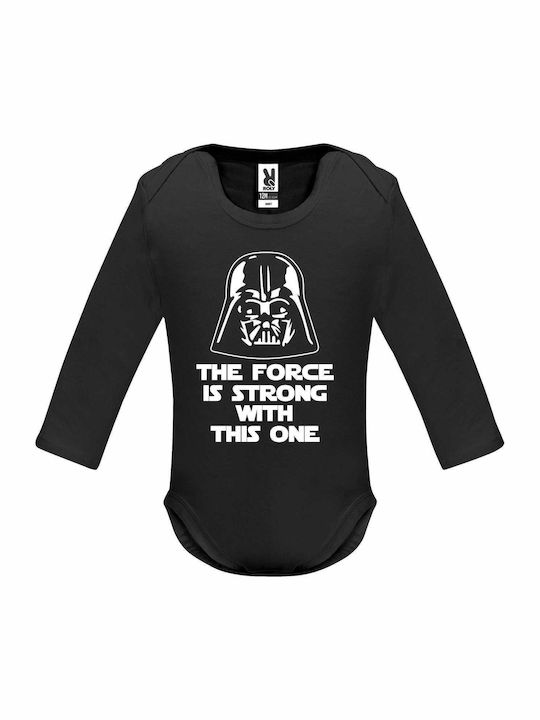 kirikoko The Force is Strong With This One, Star Wars Long-Sleeved Black
