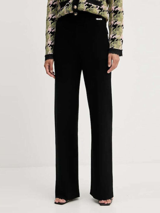 Women's Fabric Trousers Black