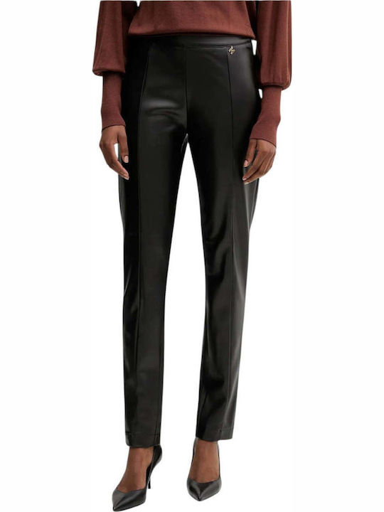 Women's Fabric Trousers Black
