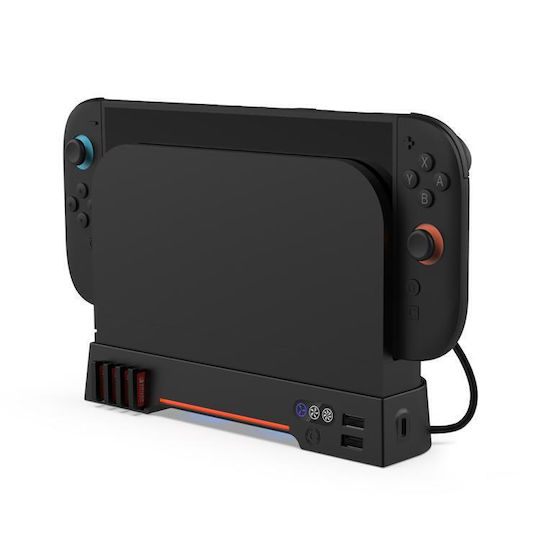 Nintendo Switch 2 Dobe Tns-31111 Βάση Φόρτισης Χειριστηρίου Παιχνιδιών Μαύρο