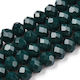 Кристалчета Тип Swarovski Тъмнозелено 6мм 85бр