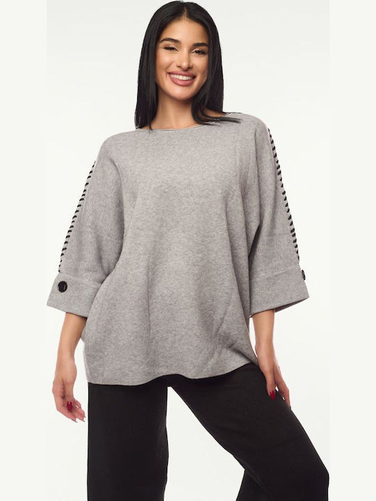 Women's Blouse Gray