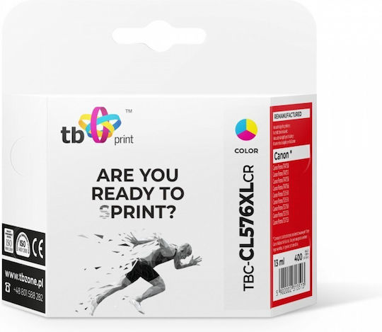 TB Print Compatible Inkjet Printer Ink Canon CL576XLCR Multiple (Color) 1pcs