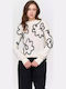 Damen Pullover White