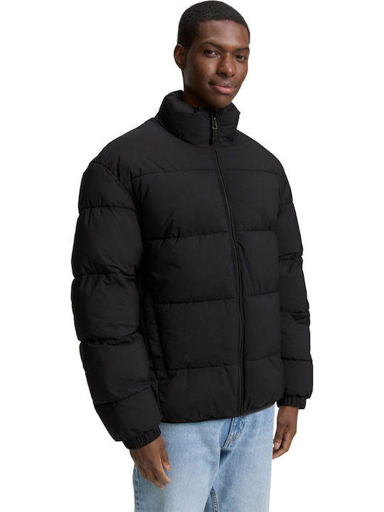 Tom Tailor Winter Jacket Puffer Black 1046902-29999 | Skroutz.mt