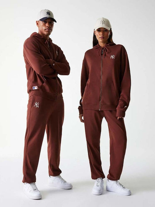 Sweatshirt with Hood Brown