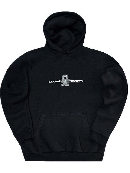 Суитшърт с Качулка Black