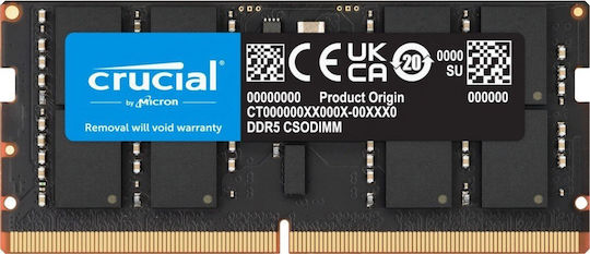 Crucial 24GB DDR5 RAM with 6400 Speed for Laptop