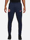 Fc Barcelona Football Sweatpants Navy Blue
