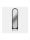 Καθρέπτης Οβάλ με Μαύρο Μεταλλικό Πλαίσιο 170x49cm