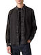 Authentic Langärmlig Hemd Washed Black