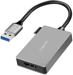 LogiLink USB-A male σε HDMI female