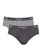 Start Midi Men's Slips Grey Combo 2Pack
