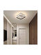 Alista Home Deckenleuchte Schwarz mit Integrierter LED