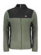 Men's Fleece Cardigan Dark green