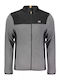 Men's Fleece Cardigan Gray