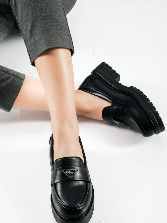 Women's Loafers in Black Color