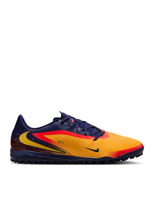 Nike Phantom 6 Low Acad Tf Ποδοσφαιρικά Παπούτσια με Σχάρα TF Πορτοκαλί