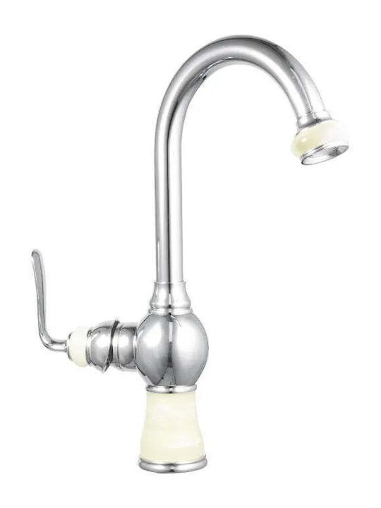 Alista Home Wzy/308 Baterie Chiuvetă Bucătărie Bancă Argintie