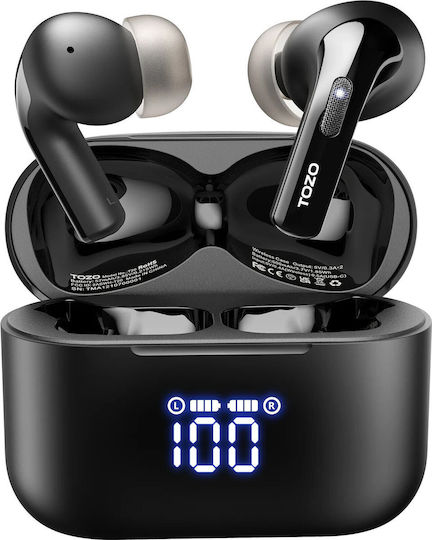 Tozo Tonal Pods In-Ear Bluetooth-Freisprecheinrichtung Kopfhörer Schwarz