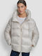 Jachetă de femei Puffer Beige