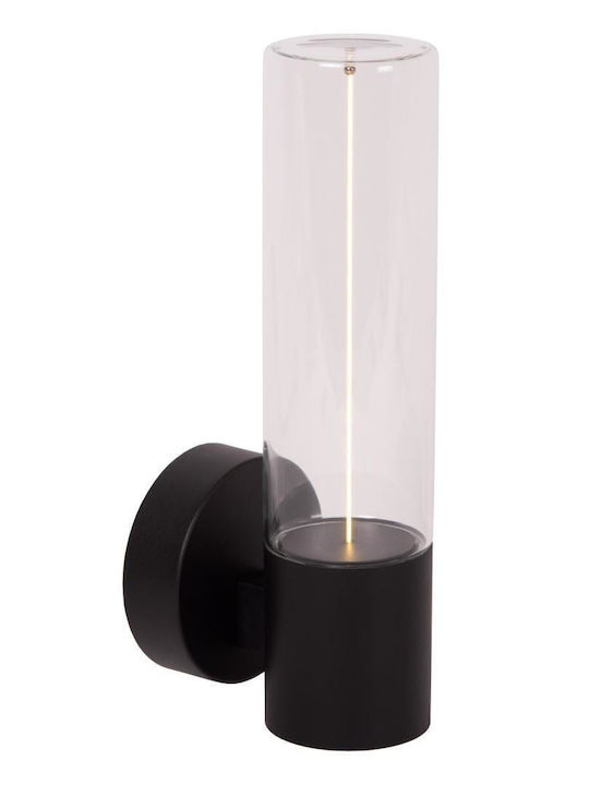 Lucide Lightning Filani Επιτοίχιο Εξωτερικό Φωτιστικό LED IP54 με Θερμό Λευκό Φως