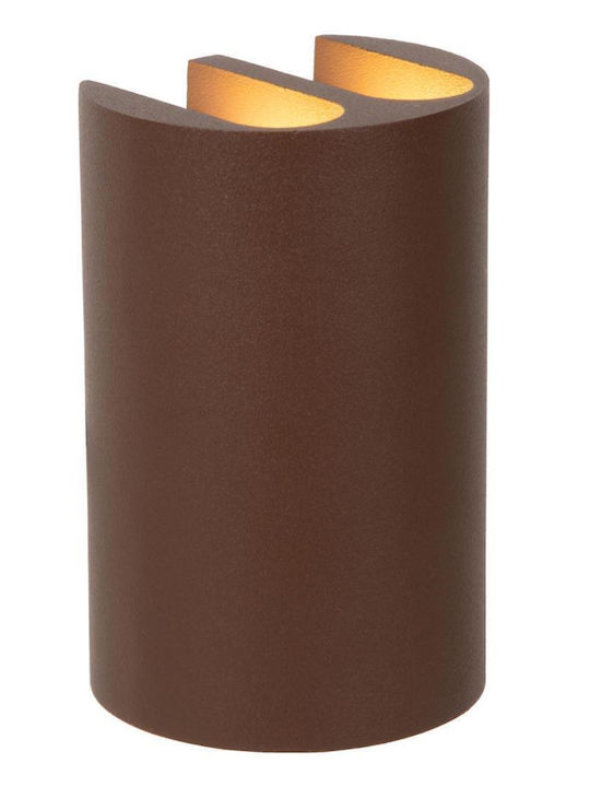 Lucide Lightning York Επιτοίχιο Εξωτερικό Σποτ LED IP54 2W με Θερμό Λευκό Φως 4εκ.