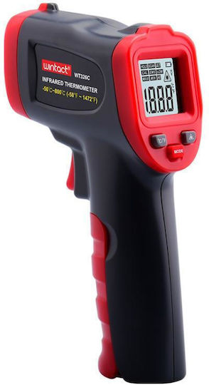 Wintact WT326C Infrarot- und Laserthermometer für Temperaturen von -50°C bis 800°C mit Entfernungsverhältnis 12:1