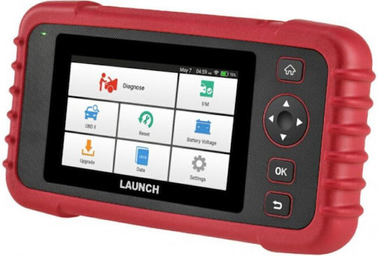 Launch Fahrzeugdiagnosewerkzeug OBD 2 mit mit Kabel Kompatibel mit Android