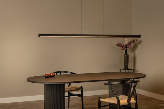 Lucide Lightning Felsted Κρεμαστό Φωτιστικό Μαύρο LED με Ρυθμιζόμενο Λευκό Φως