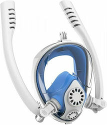 Bluewave Tauchmaske Volles Gesicht Blau