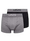 Slipuri pentru bărbați Grey/black 2Pachet
