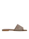 Flache Sandalen für Damen in Beige Farbe