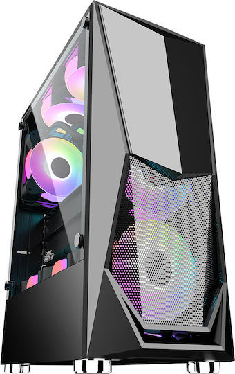 1STPLAYER Desktop PC (i3-12100F/16GB DDR4/1TB SSD/GeForce RTX 5050/Fără Sistem De Operare)