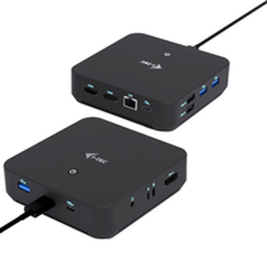 i-tec USB-C Docking Station με HDMI/DisplayPort 4K PD Ethernet και σύνδεση 3 Οθονών Μαύρο (C31TRIPLEVIDEODPPRO)