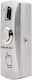 Qoltec Metal Exit Button Silver