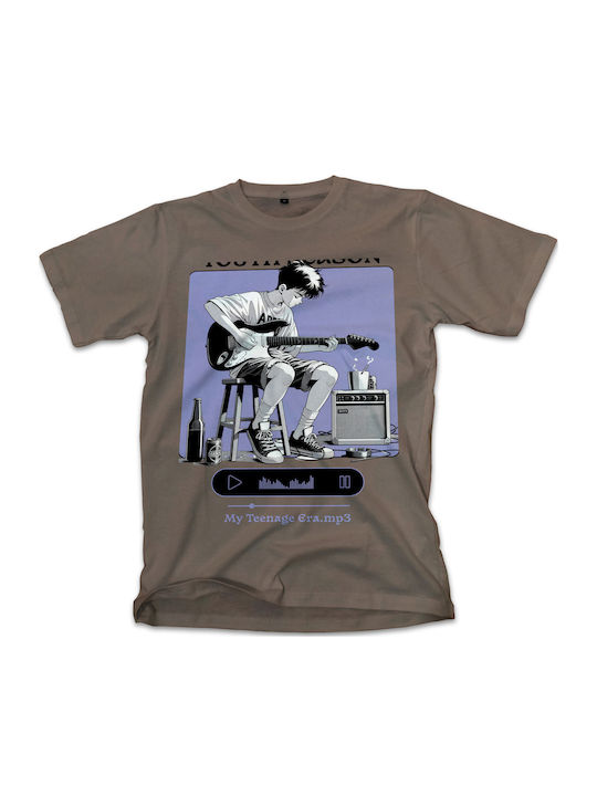 T-shirt Music Graphic Pop Culture Military Green