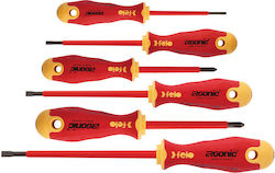 Felo Set 6 Electrician VDE Screwdrivers