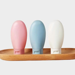 Σετ 3 Μπουκαλάκια Σιλικόνης Ταξιδίου 60ml My Choice 1018743 Πολύχρωμο Σετ 3 Μπουκαλάκια Σιλικόνης Ταξιδίου 60ml My Choice 1018743 Πολύχρωμο