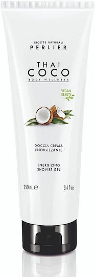 Perlier Thai Coco Schaumbad in Gel mit Olivenöl & Duft Kokosnuss 250ml