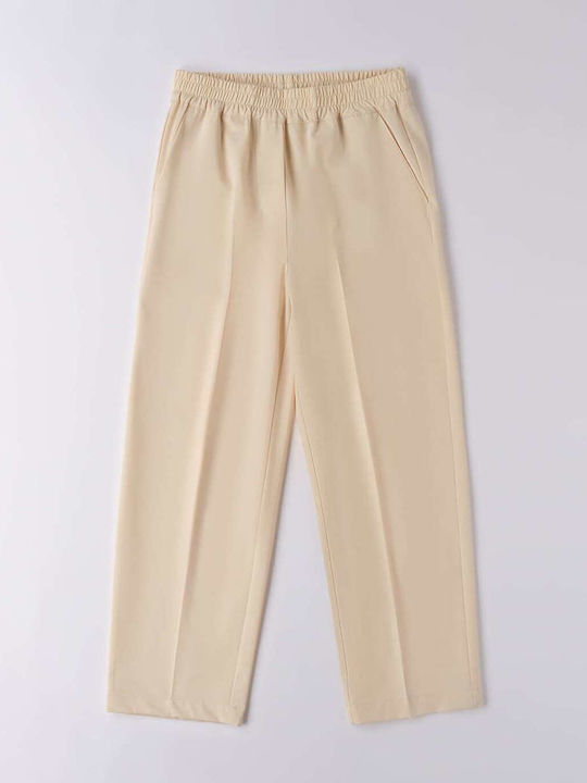 Kids' Pants Ecru